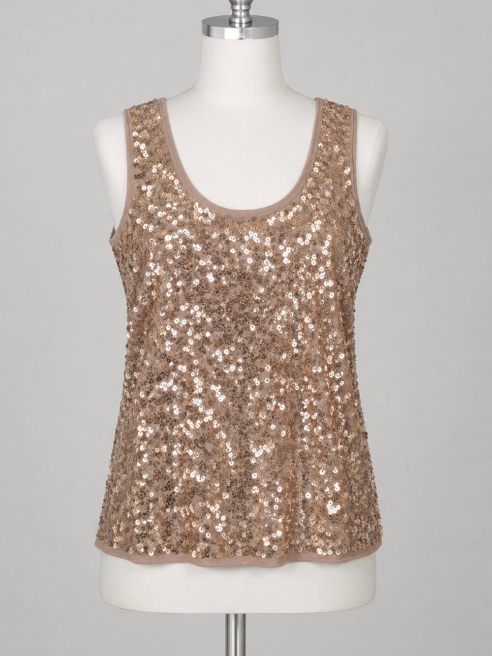 LOFT Sequin Tank Top